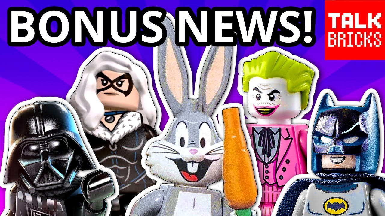 BONUS LEGO NEWS! Looney Tunes! Classic Batmobile! Skywalker Saga Delayed AGAIN?! Buildable Adidas?!