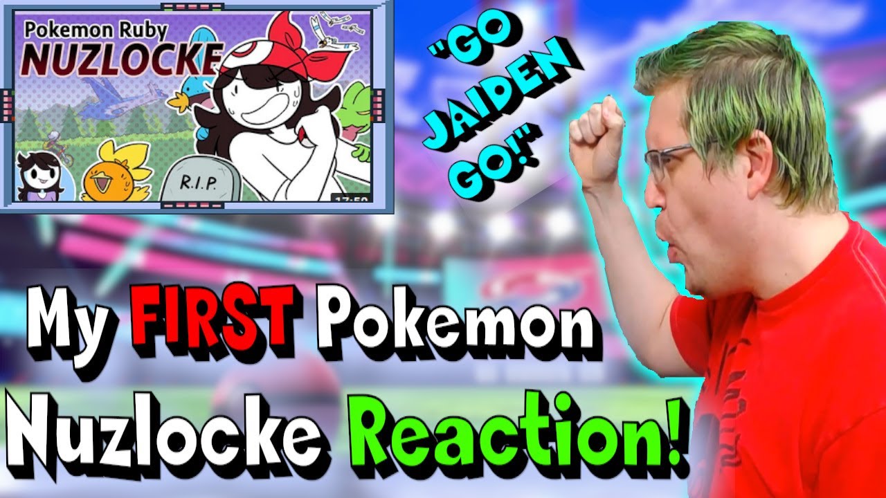Реакция спидраннера WR на «Мой первый покемон Назлок» от Jaiden Animations!