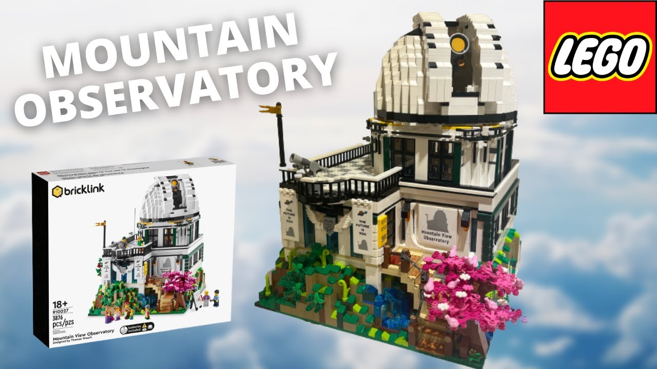 Rare LEGO Mountain Observatory Review! Bricklink AFOL Designer Program