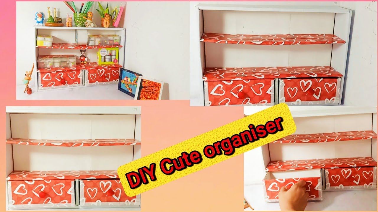 Diy Cute  And Easy Organiser Beautiful Storage Saman Ko Kese Arrenge Kre 