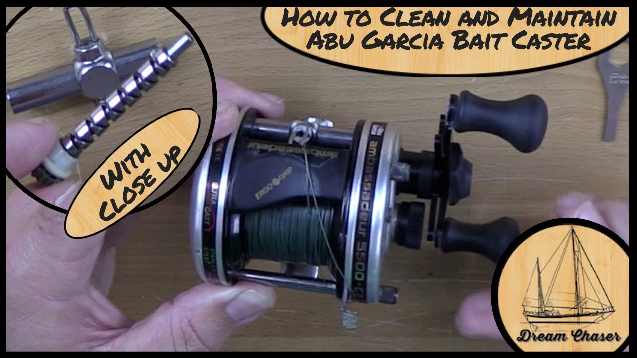 Как разобрать, почистить и собрать катушку Abu Garcia Bait Caster