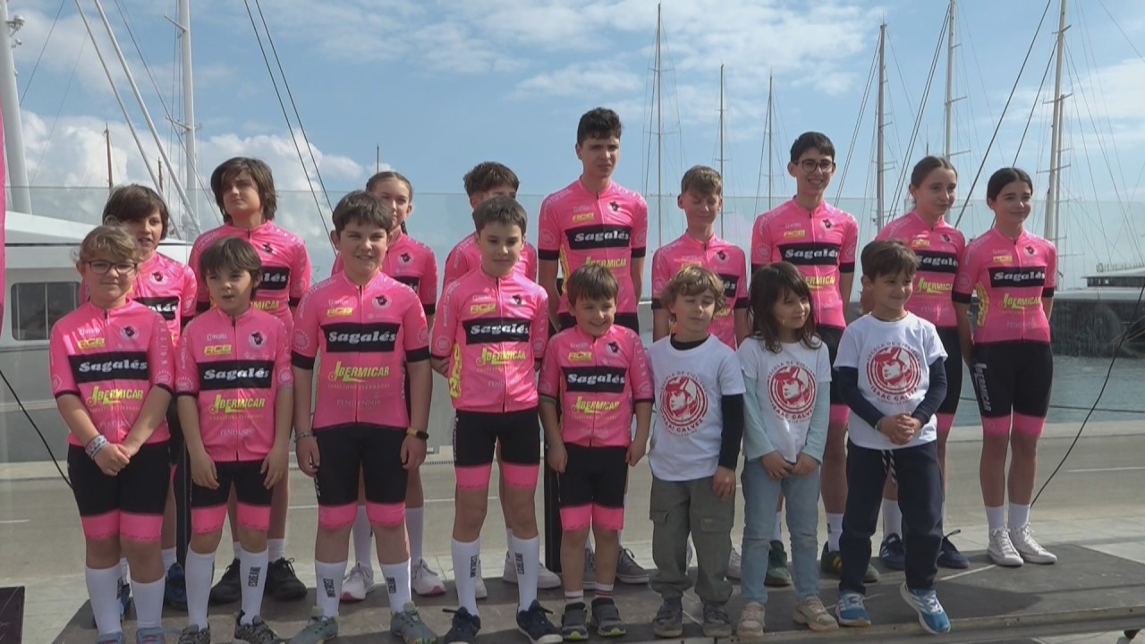 L'Escola Ciclista Isaac Gálvez compleix 4 anys i presenta els protagonistes d'un any amb novetats