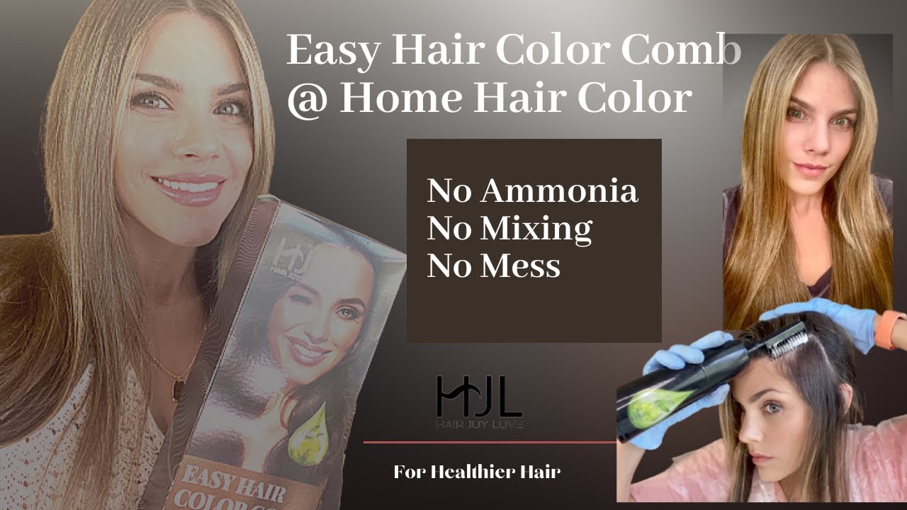No Ammonia Hair Color Comb from Hair Joy Love