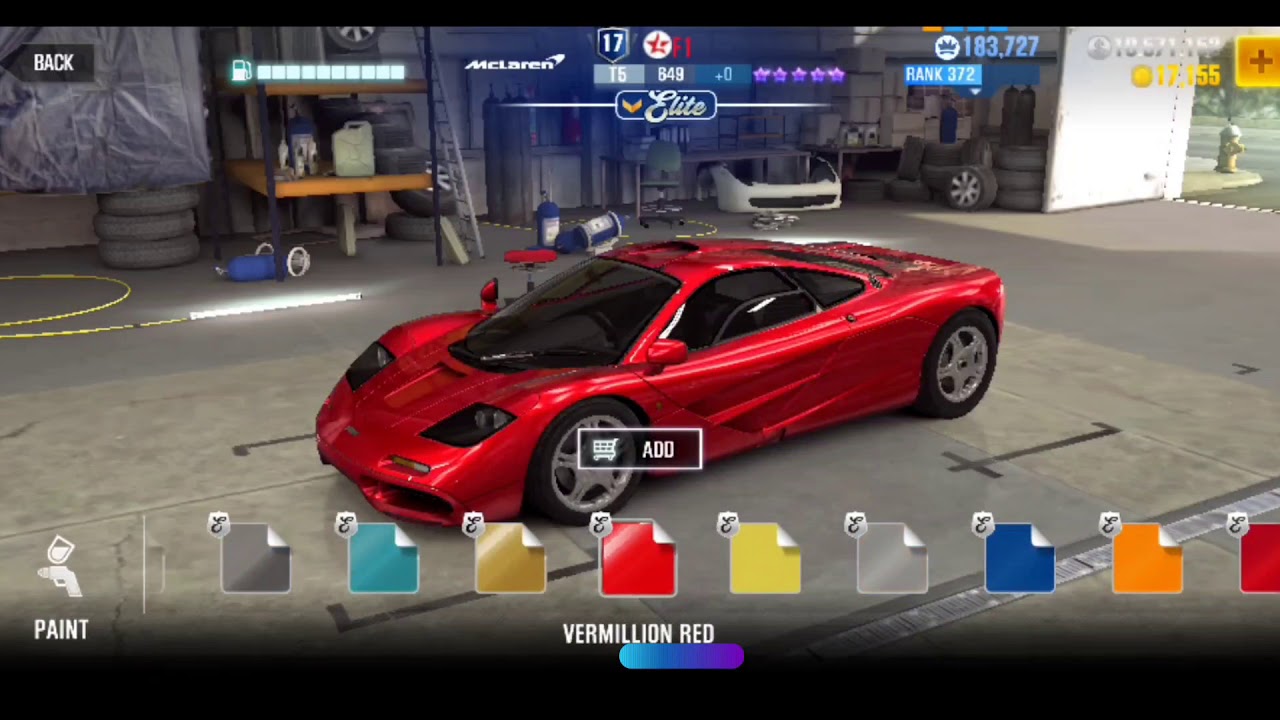 CSR RACING 2 Taking Delivery Elite Legends Mclaren F1