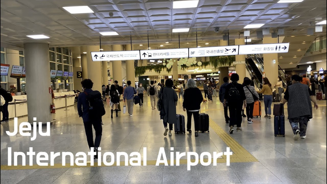 Jeju International Airport - korea 4K