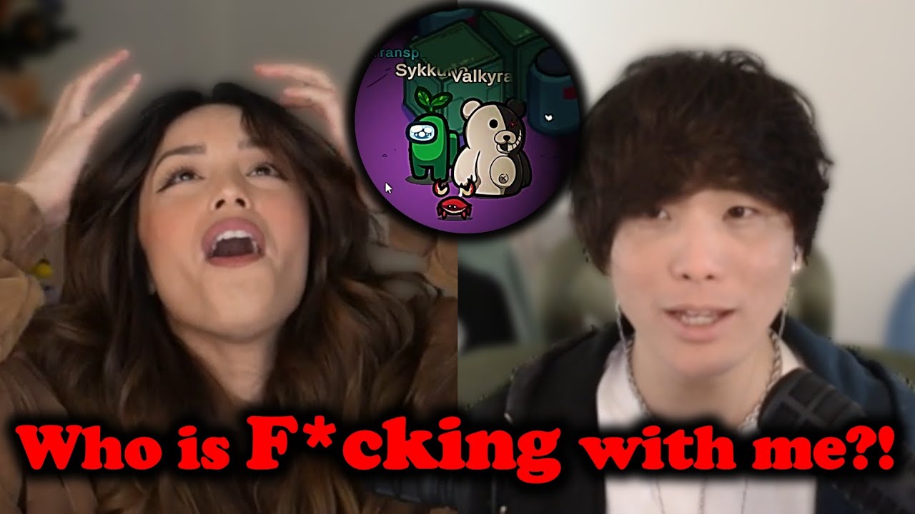 Sykkuno Can't Help Himself from Messing with Valkyrae in Among Us