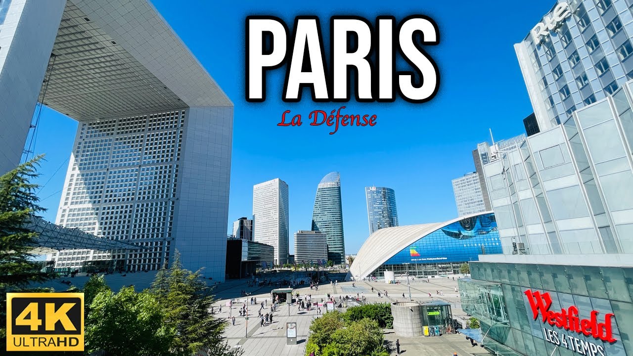Paris, France 🇫🇷 La Défense | Walking Through the Modern Side of Paris in 4K | May 2025