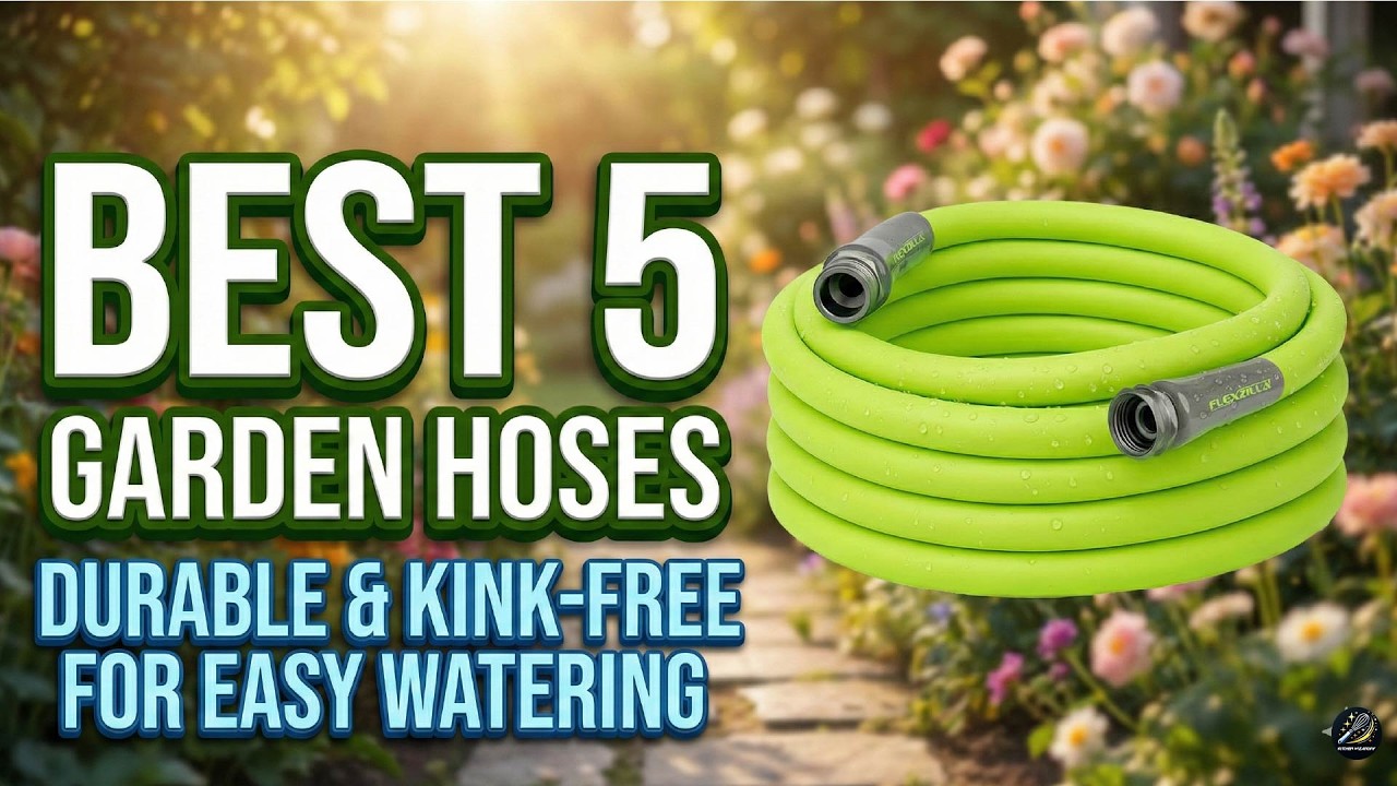 BEST 5 Garden Hoses to Buy in 2026! 🌿 (Kink-Free & Durable)