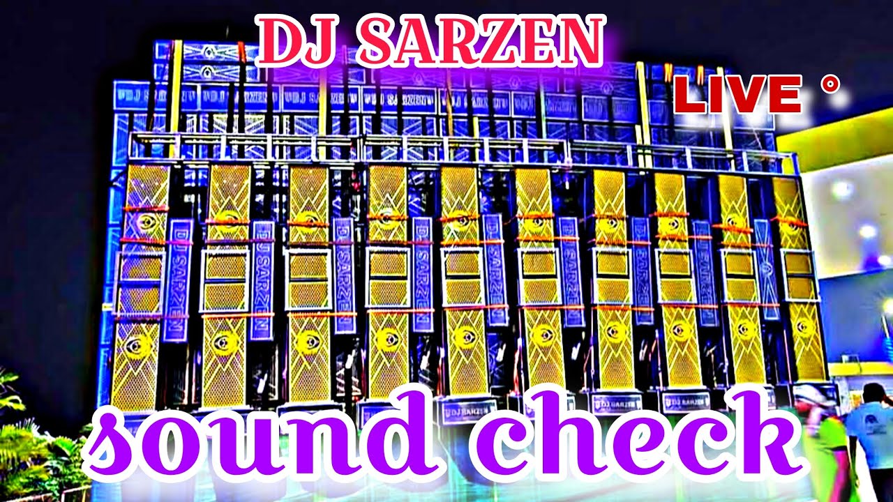 DJ SARZEN SOUND CHECK MOTTO MELA LIVE BHADRAK /