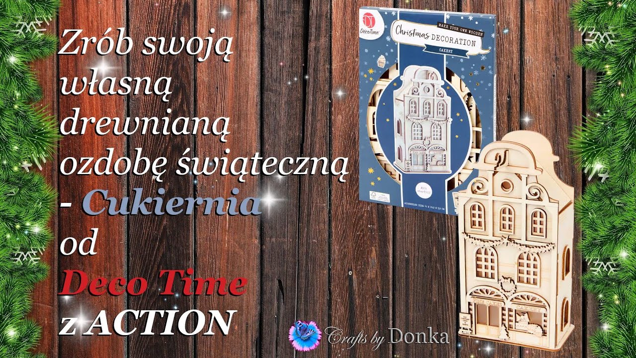 Deco Time Action DIY Świąteczny domek - Cukiernia 2024