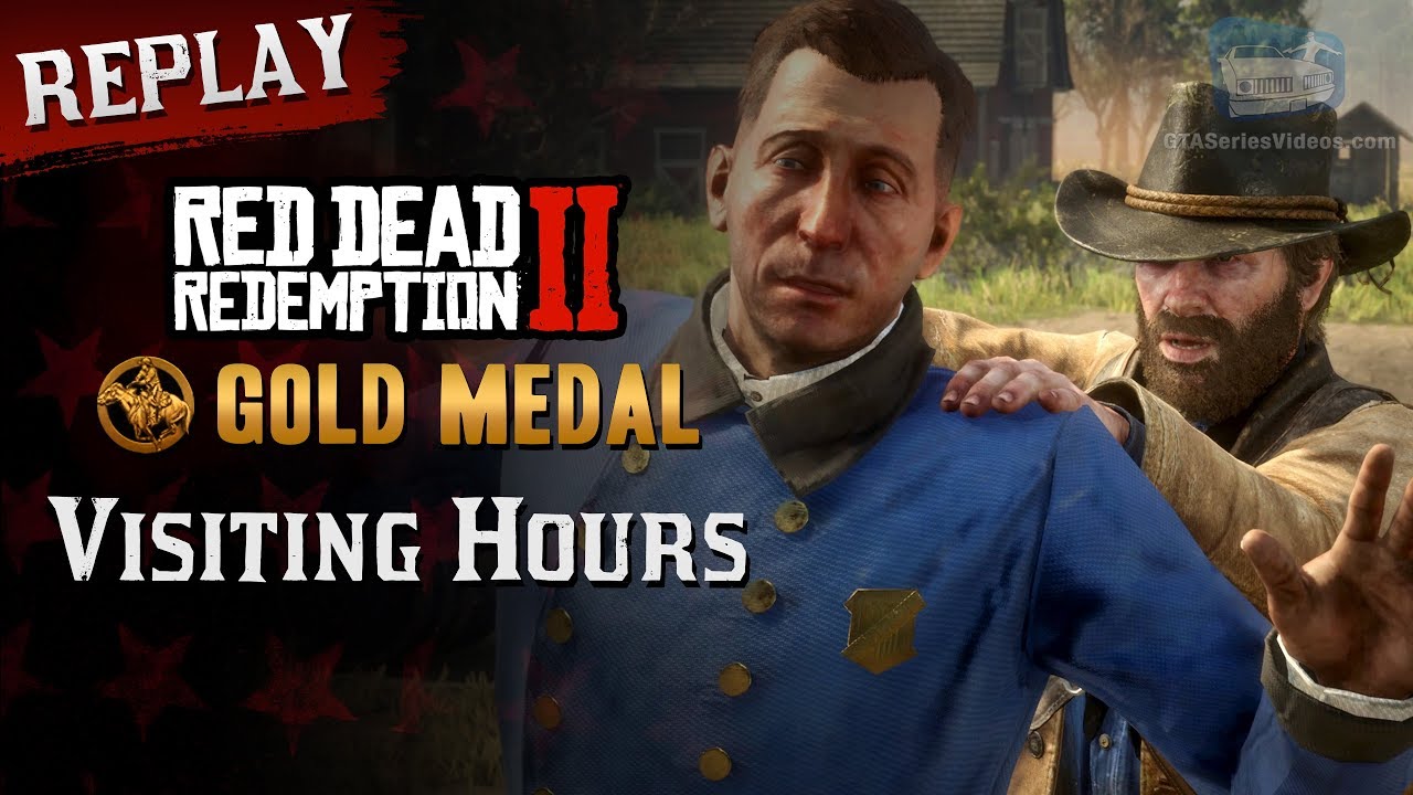 RDR2 PC - Mission #68 - Visiting Hours [Replay & Gold Medal]