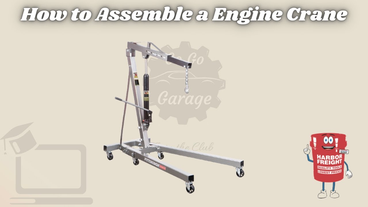 How to Assemble an Engine Hoist 