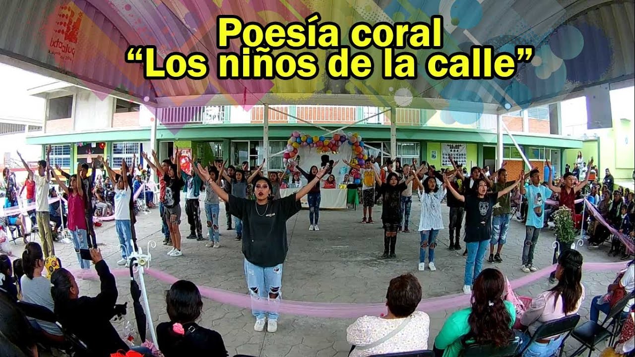 Poesía coral - Los niños de la calle (2023)