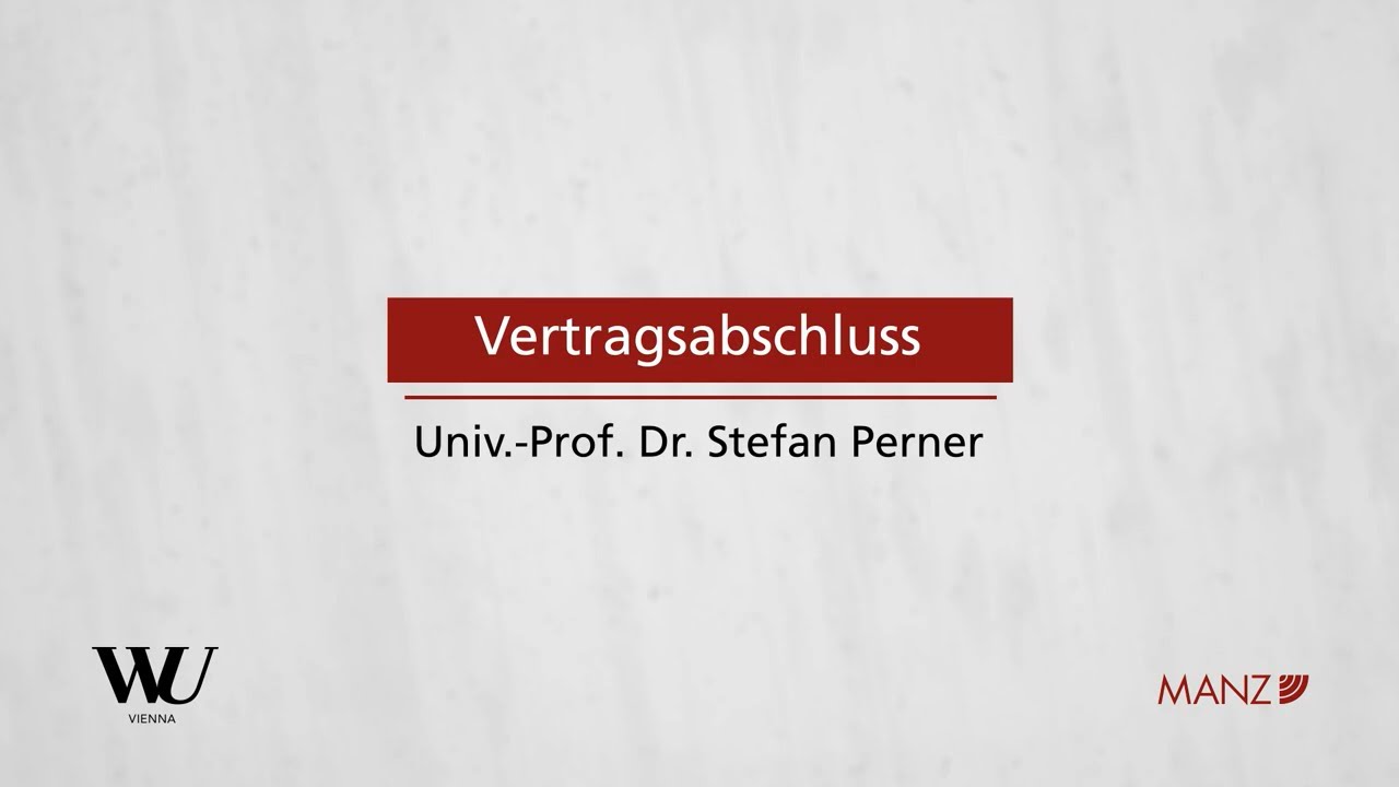 Perner/Spitzer/Kodek - Abschnitt 2.2 - Vertragsabschluss
