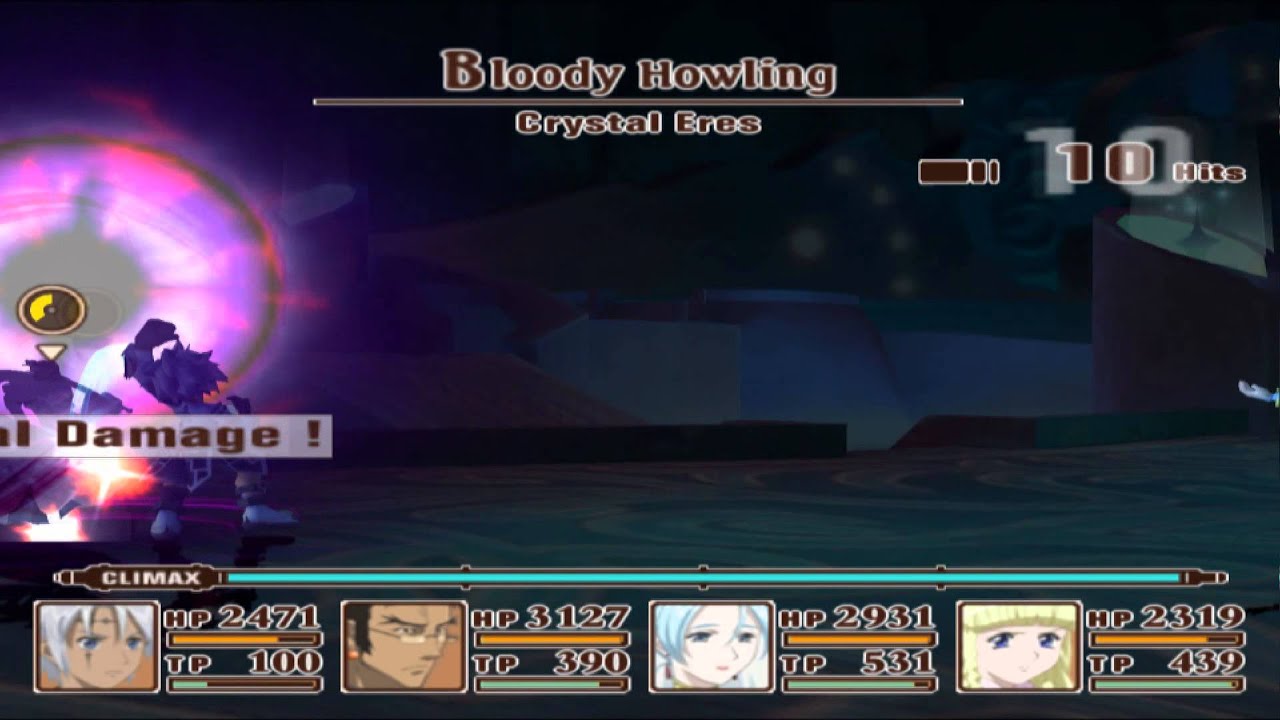 Tales of Legendia - Boss Battle #33 (Bloody Bed & Mindflayer)