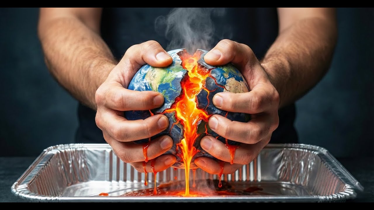 The Most Satisfying Clay Cracking ASMR You’ll Ever Hear | Destroying the Entire Solar System