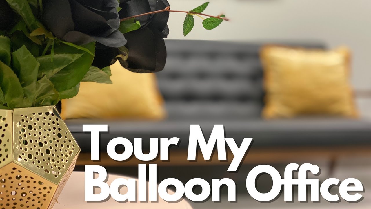 Tour My Balloon Office - Balloon Organization Inventory And Storage Tour 2022