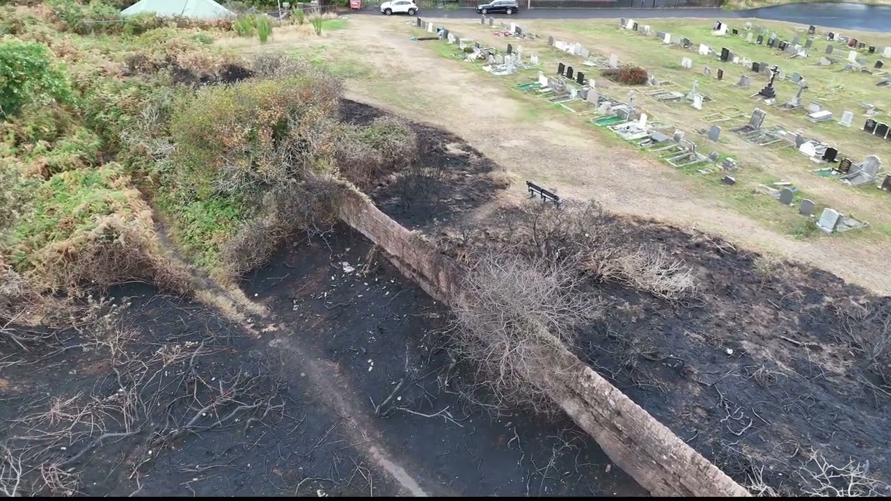 West Kirby Hill Fire Grange Hill 26 08 2025