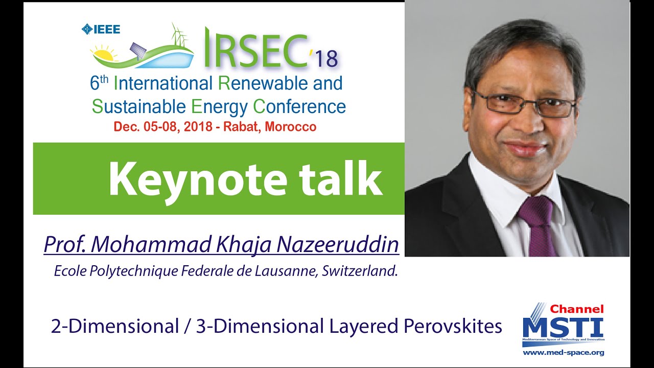 IRSEC'18 - 2-Dimensional / 3-Dimensional Layered Perovskites