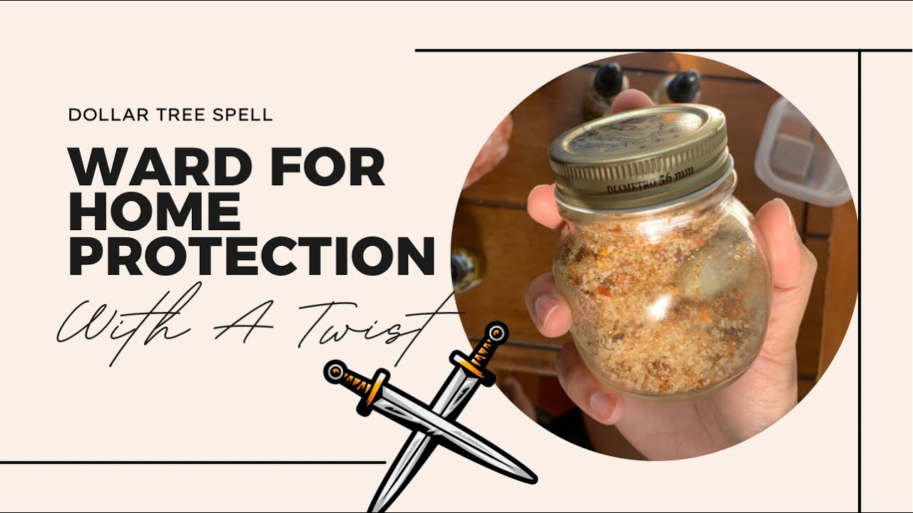 DOLLAR TREE SPELL | 💥⚔️🛡 | Ward for Home Protection with a TWIST!