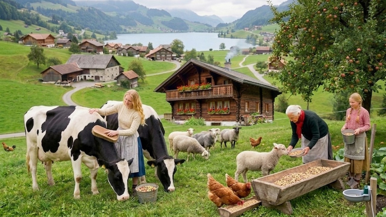 Full Video: The Most Beautiful Peaceful Village🌿A Fresh Fruit Harvest Day & Simple Village Life