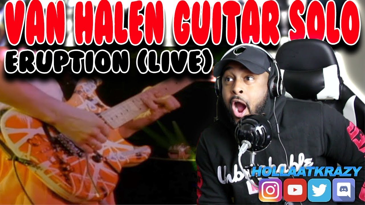 Van Halen (Eruption) | Best Guitar Solo EVER!! | 