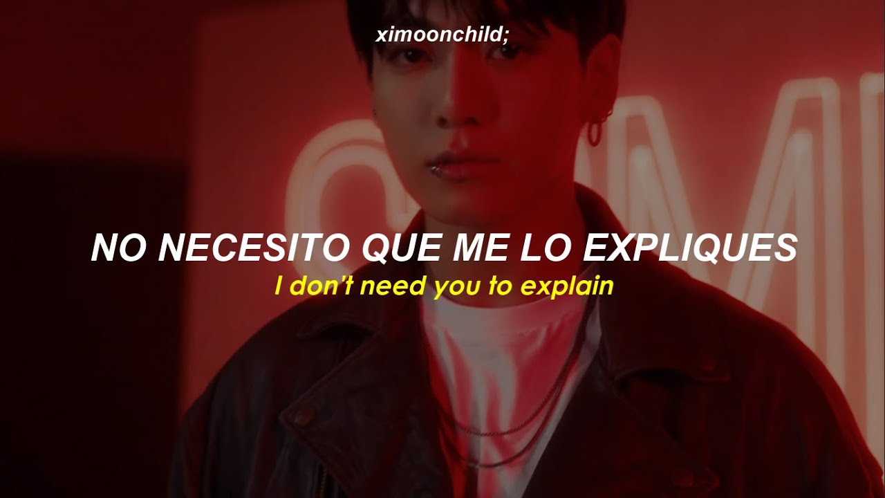 Jungkook (정국) - 'Somebody' || (Traducida al español + Lyrics)