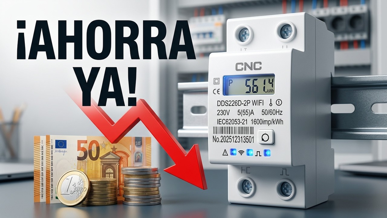 Haz tu Cuadro Eléctrico más inteligente con este dispositivo y AHORRA!