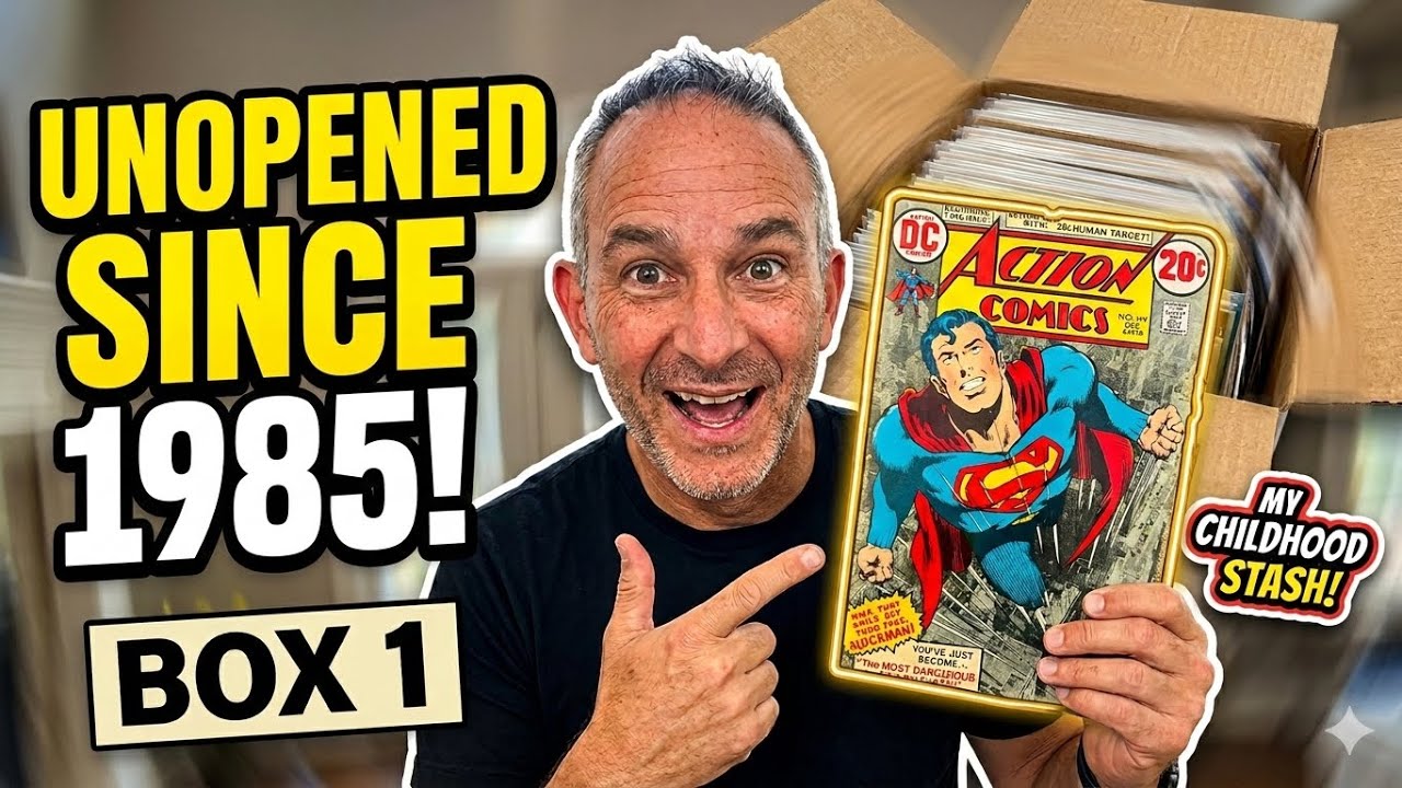 Walking Back Into 1985: Opening My Childhood Comic Stash (Part 1)