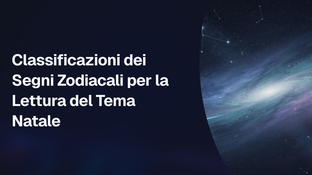 Le Classificazioni dei Segni Zodiacali: Polarità, Elementi, Modalità  ed Emisferi