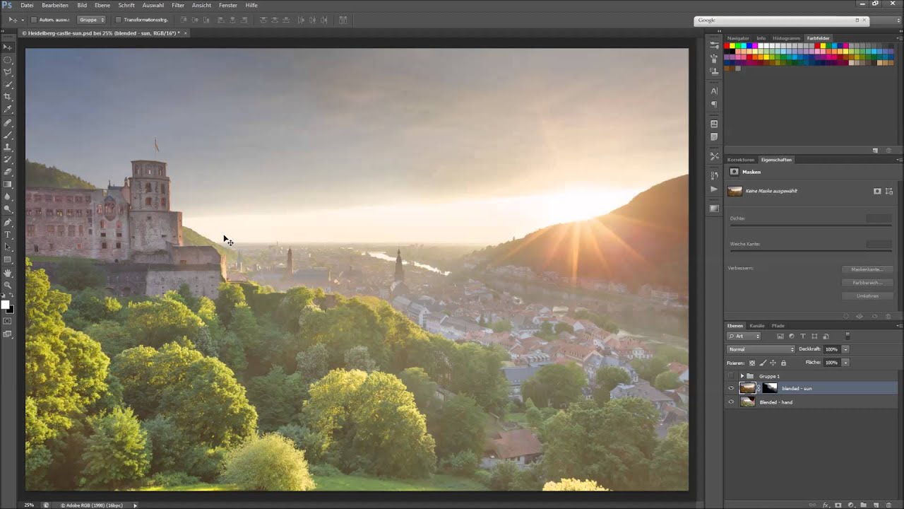 Landscape Photography Tutorial - Photographing into the Sun