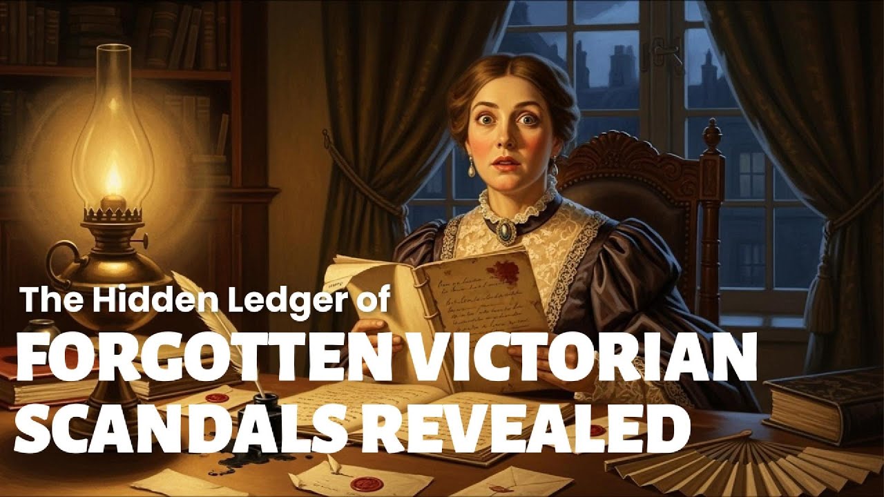 The Hidden Ledger of Forgotten Victorian Scandals | Secrets, Shadows & Silent Whispers