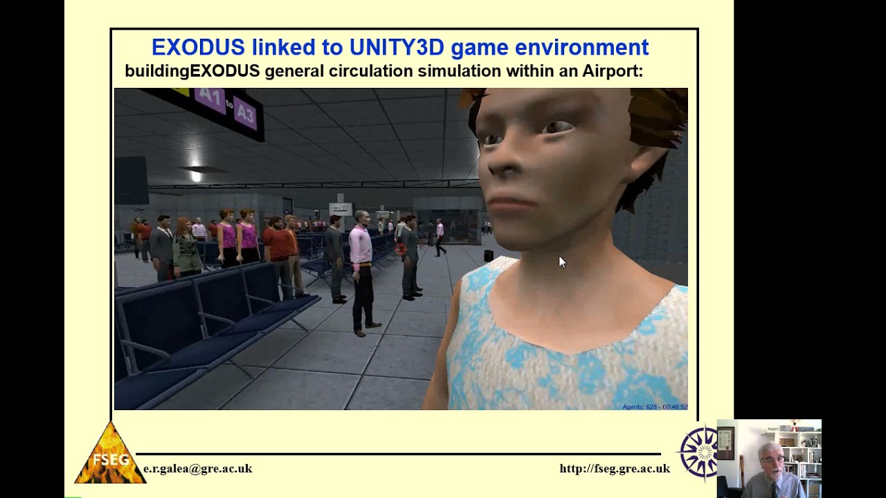 Virtual and Mixed Reality Training Environments for First Responders - coupling CFD and ABM to VR/MR