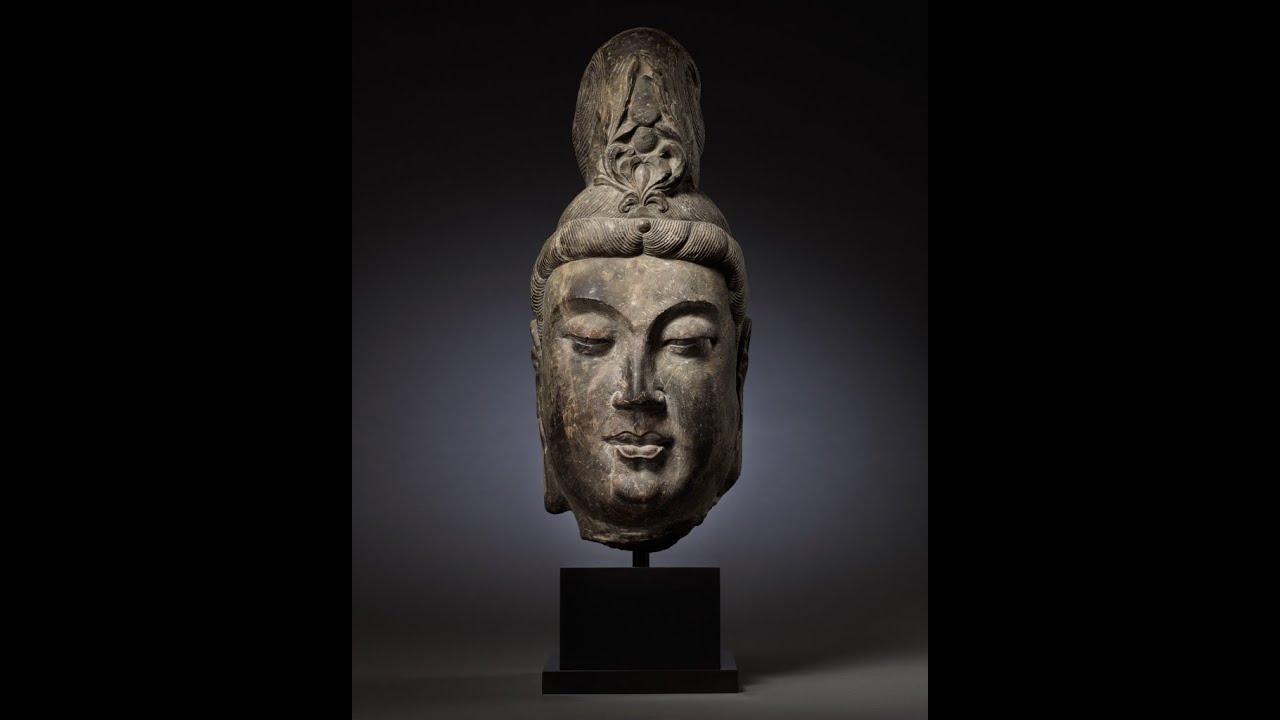國際大收藏家Sackler珍藏 唐代菩薩石雕像 台北公開拍賣(  帝圖藝術春拍 PART 3   戴忠仁的新國寶檔案)
