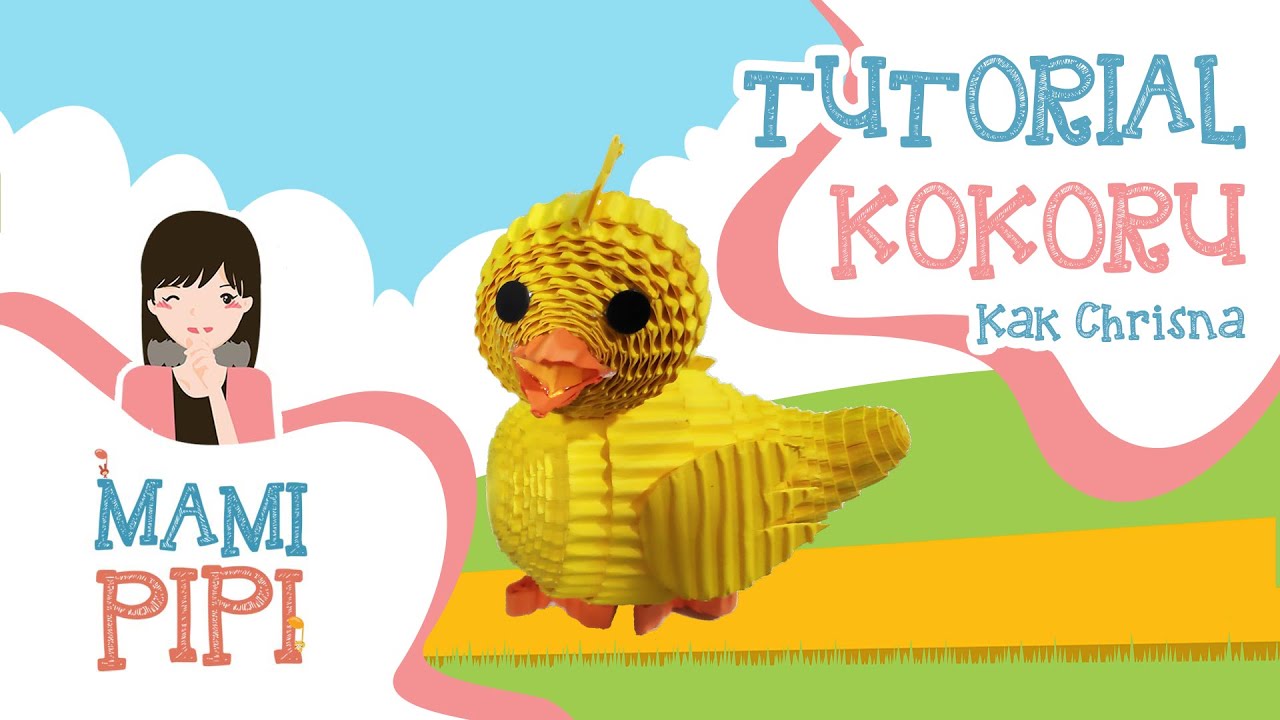 Membuat Bebek dari Kokoru - Mami Pipi - Old McDonald - Nursery Rhymes - Tutorial Craft untuk Anak