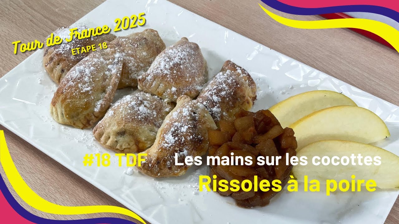 Recette des RISSOLES A LA POIRE