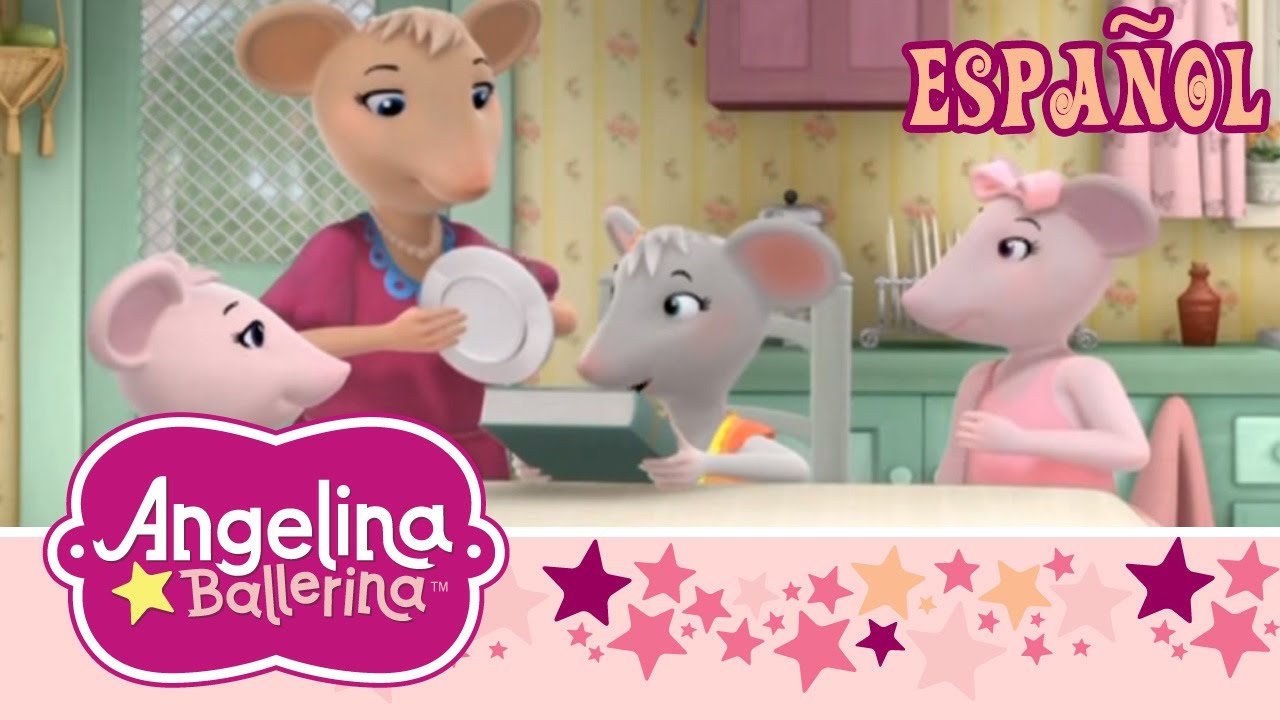 Angelina Ballerina - Angelina y el Fantasma del Teatro y Angelina y la Mesa del Almuerzo