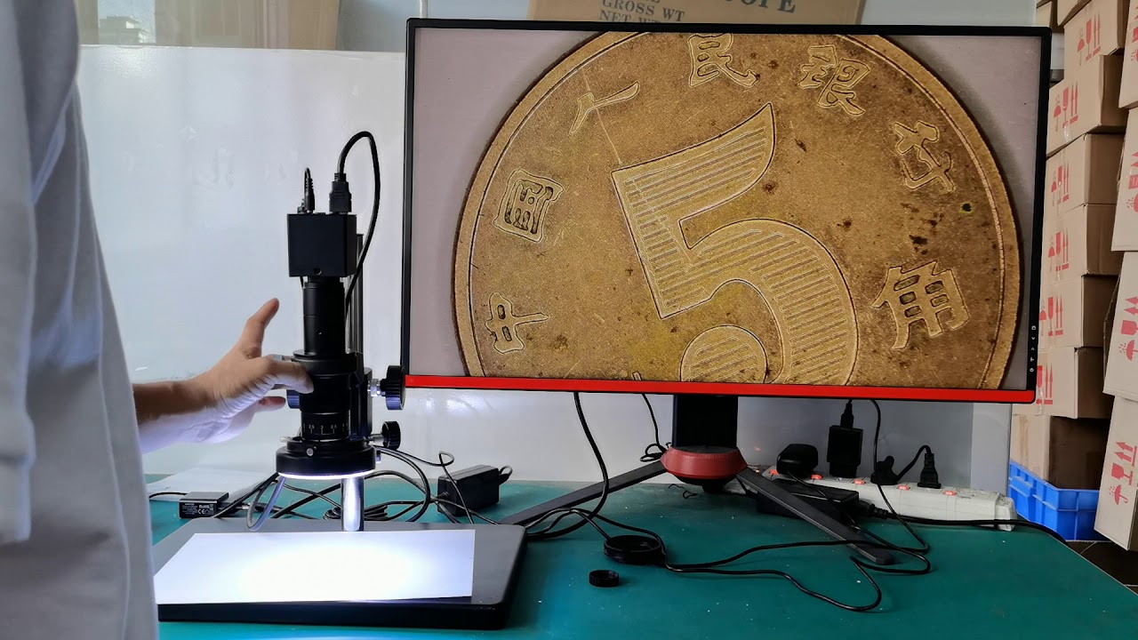 Lapsun C29 4K 60FPS UHD HDMI Industrial C-Mount Digital Video Microscope  Camera