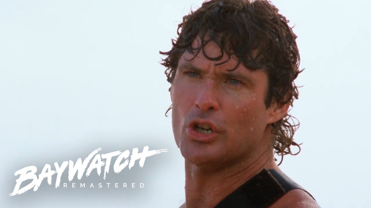 CAUGHT IN A RIPTIDE! First Major Rescue On Baywatch Season 1 Episode 1 | Baywatch Remastered