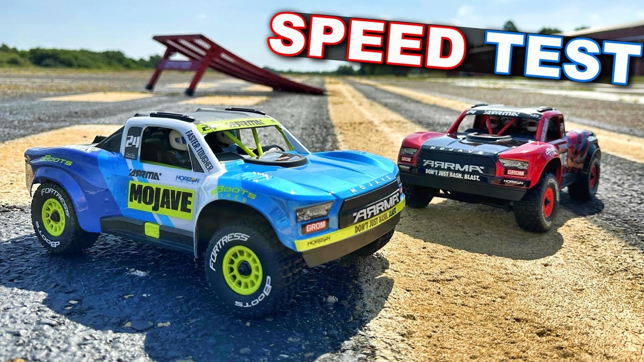 Насколько БЫСТРАЯ новая машина ARRMA MOJAVE GROM MEGA RC?