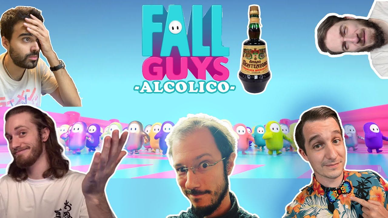 Fall Guys Alcolico! Sabaku, Masseo, Fossa, Dario Moccia e Dada