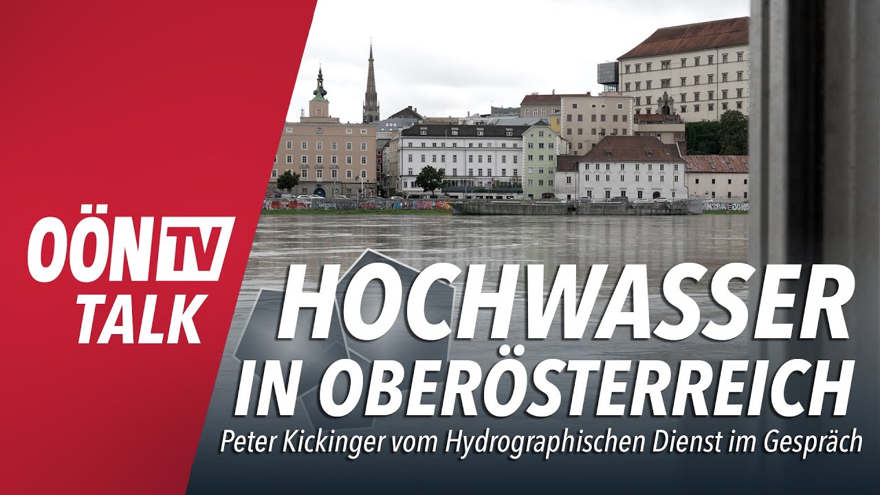 Hochwasser in Oberösterreich: „Erwarten fallende Pegelstände“