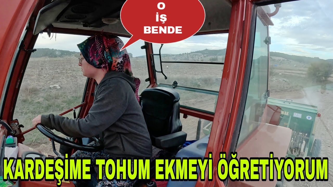 KARDEŞİME TOHUM EKMEYİ ÖĞRETİYORUM~ARTIK YATACAM !! YUSUF'A UÇAN TOP~AŞI ZAMANI