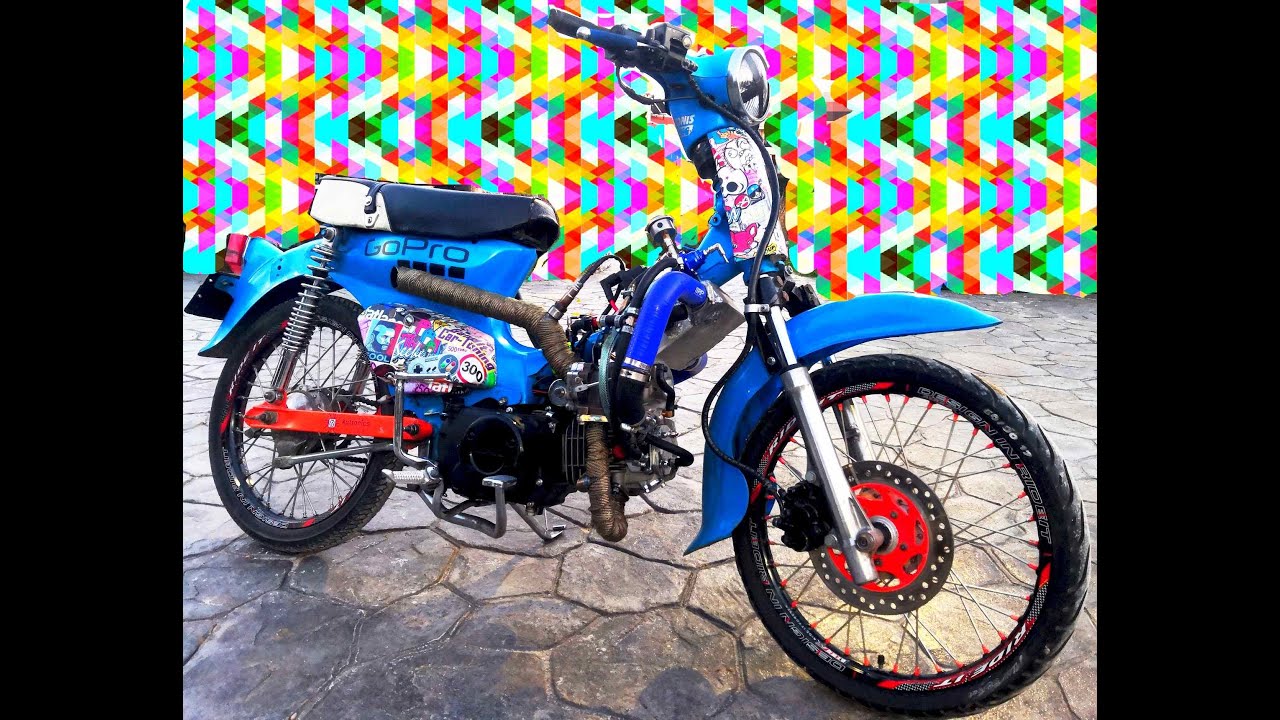 Honda C50 EFI Turbo 27hp | Sutututu sounds!!!