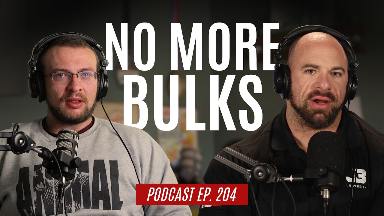 Lean Gaining vs Sloppy Bulking |  J3U Podcast Ep. 204