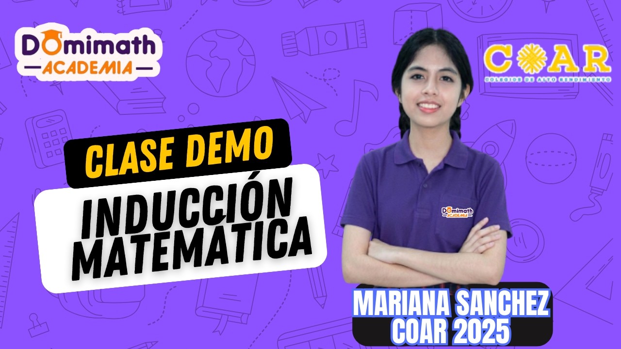 Prepárate para el COAR: Domina Inducción Matemática (Nivel Examen)