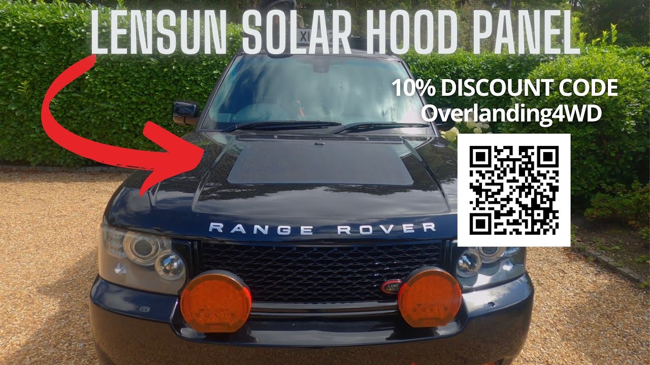Lensun Hood Solar Panel Install | Ultimate Power Mod for Overlanding