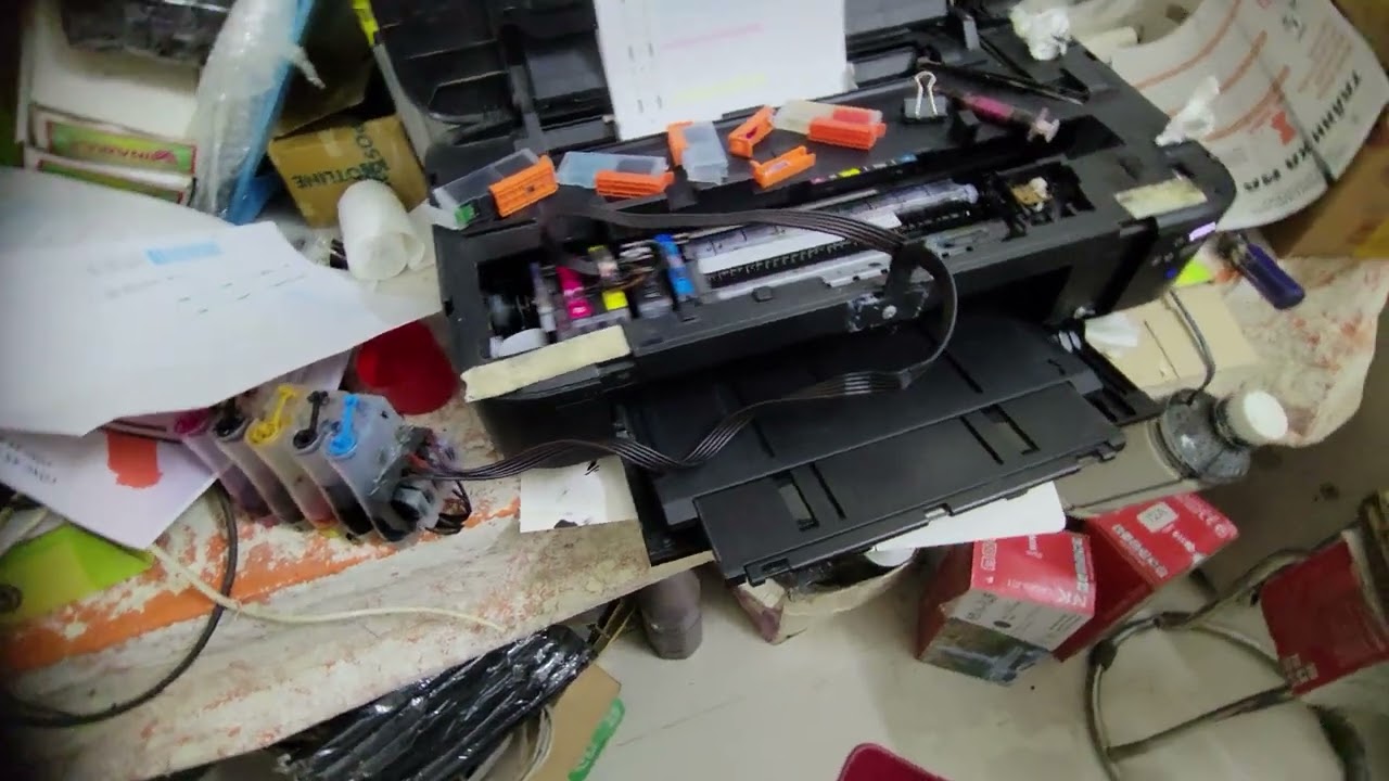Khôi phục máy in Canon báo lỗi 5C00