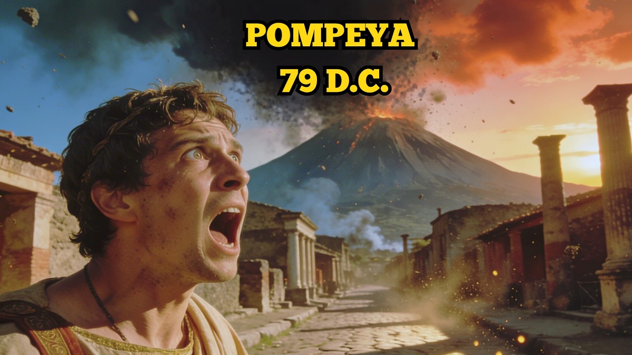 Pompeya, 79 d. C. — Las últimas horas antes de la erupción.