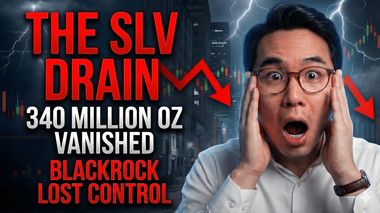 THE SLV DRAIN: BlackRock Just Lost 340 Million Oz in 18 Months